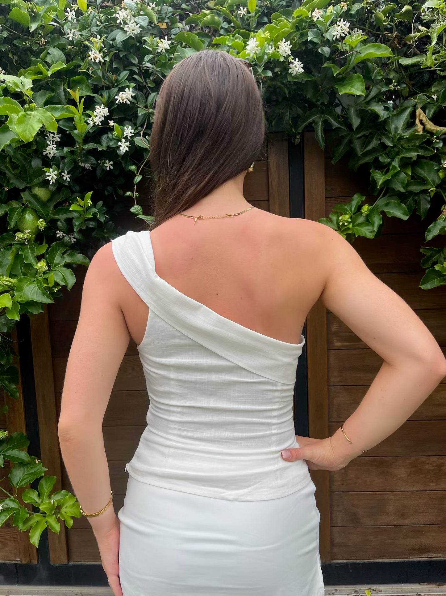 Sunset One Shoulder Top