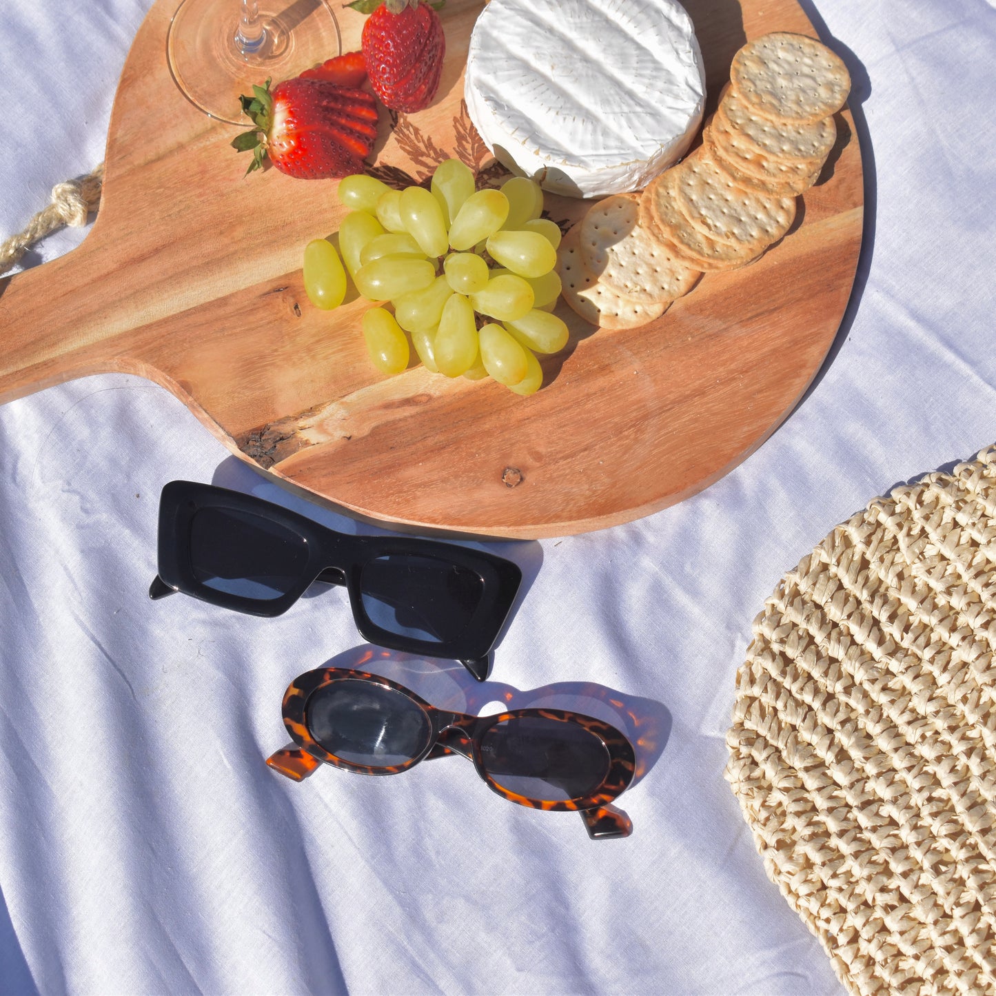 Rose Oversized Sunglasses