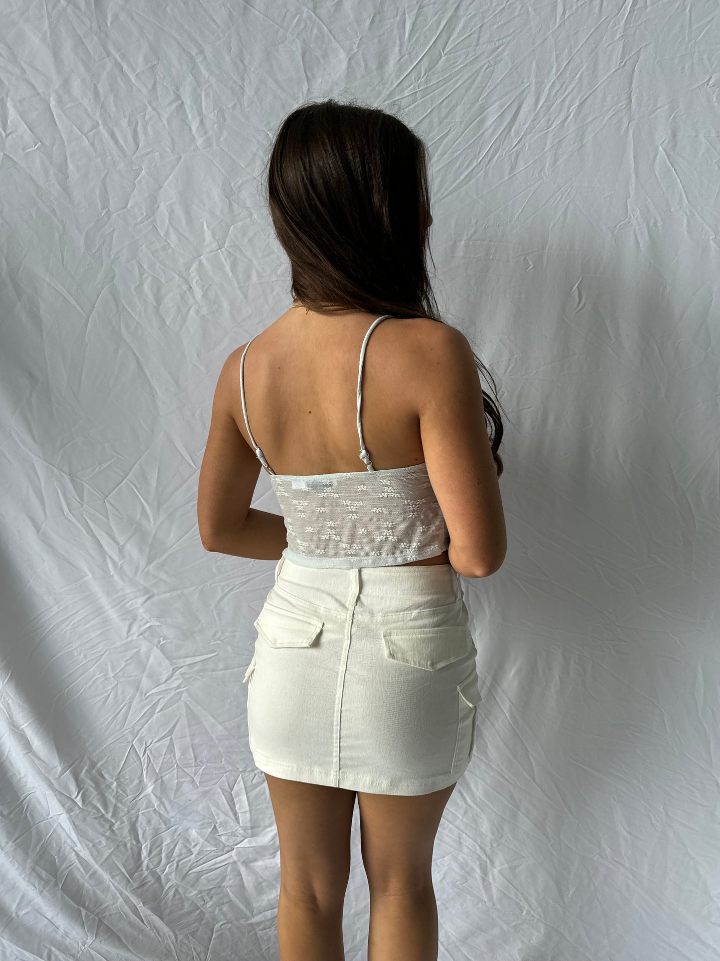 Sunrise Crop - Baby Blue