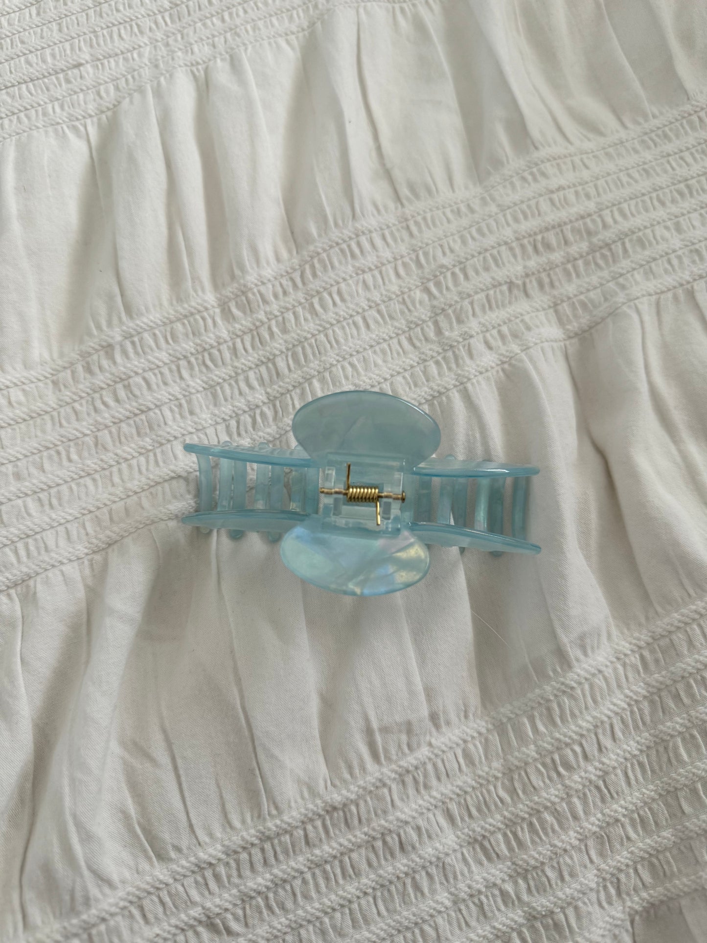 Marble Hair Clips