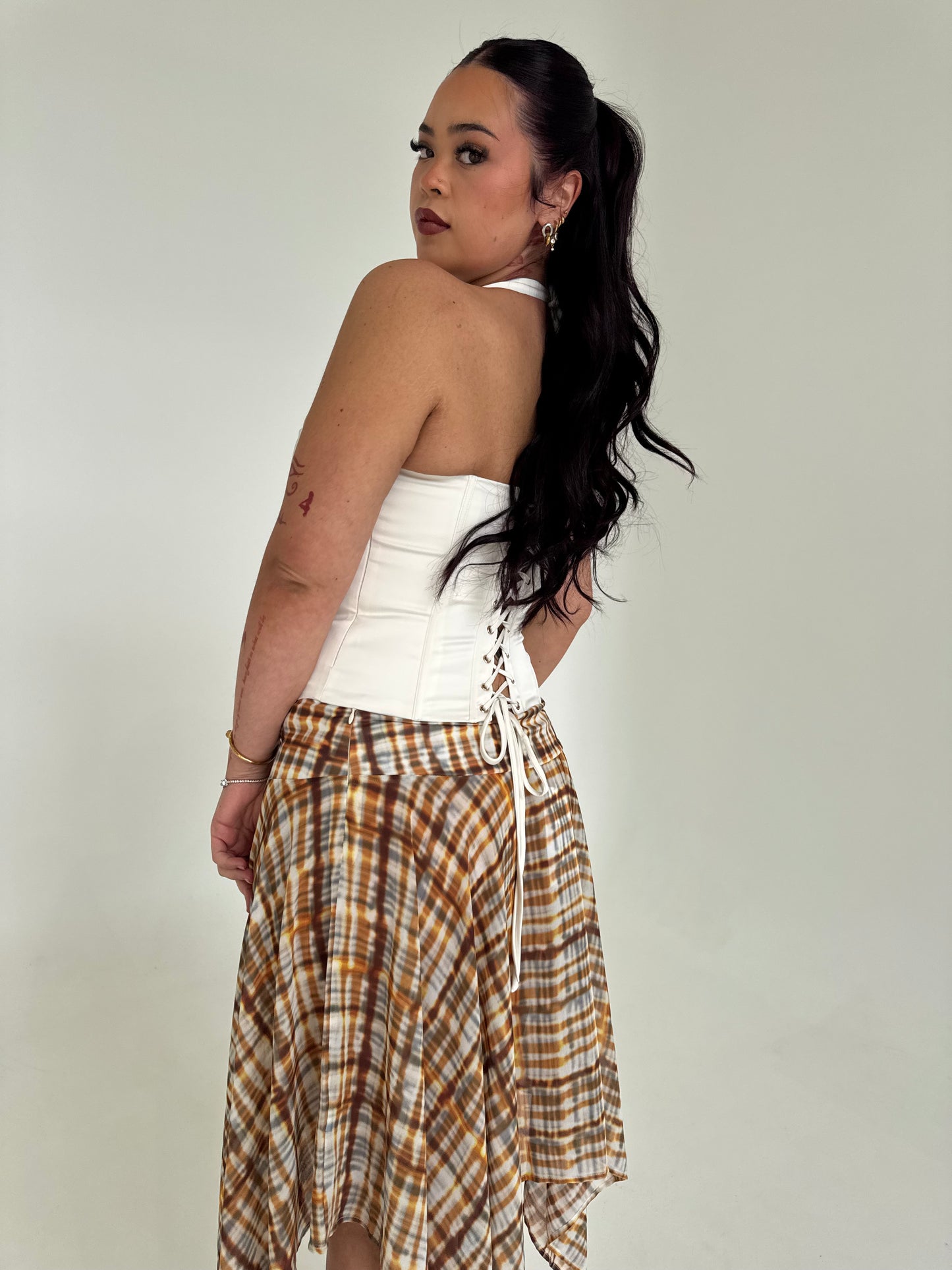Evermore Halter Bustier - Ivory