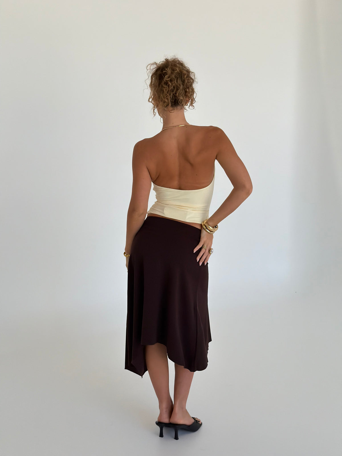 Honey Halter Top - Yellow