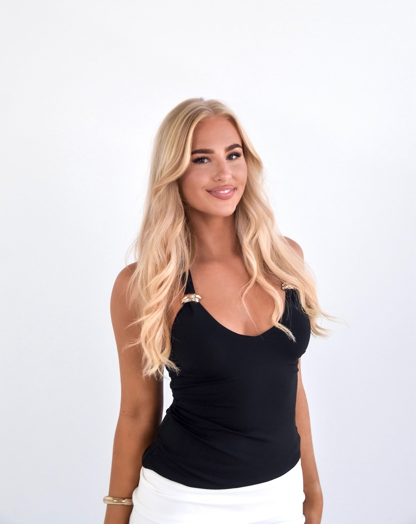 Capri Halter Tie Up Top