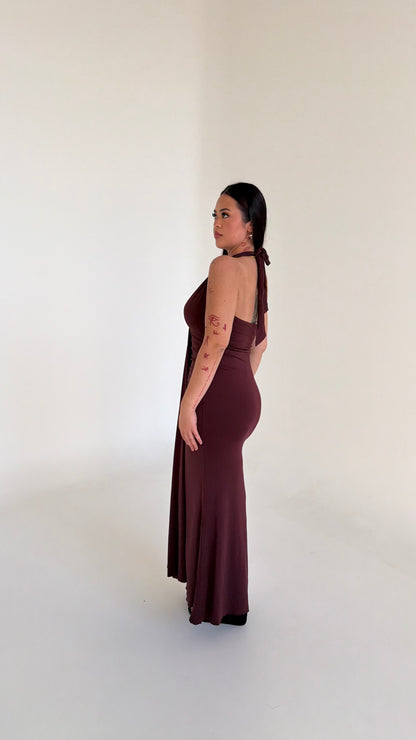 Dusk Maxi Dress - Cherry