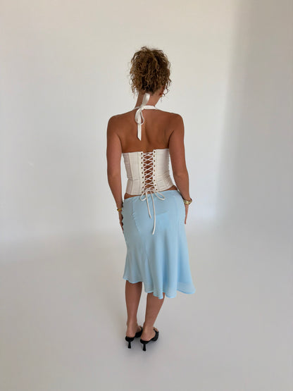 Maui Midi Skirt - Baby Blue