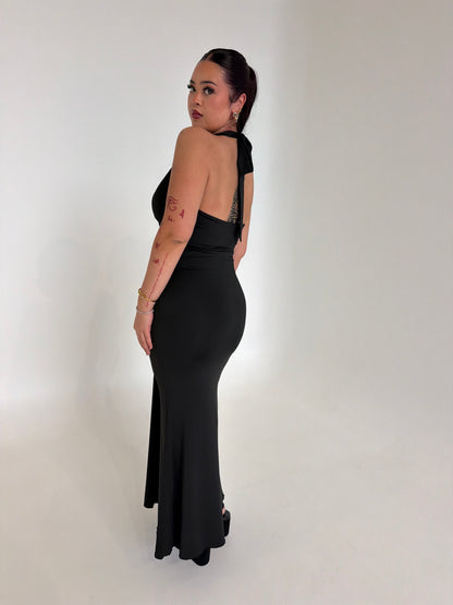 Dusk Maxi Dress - Black