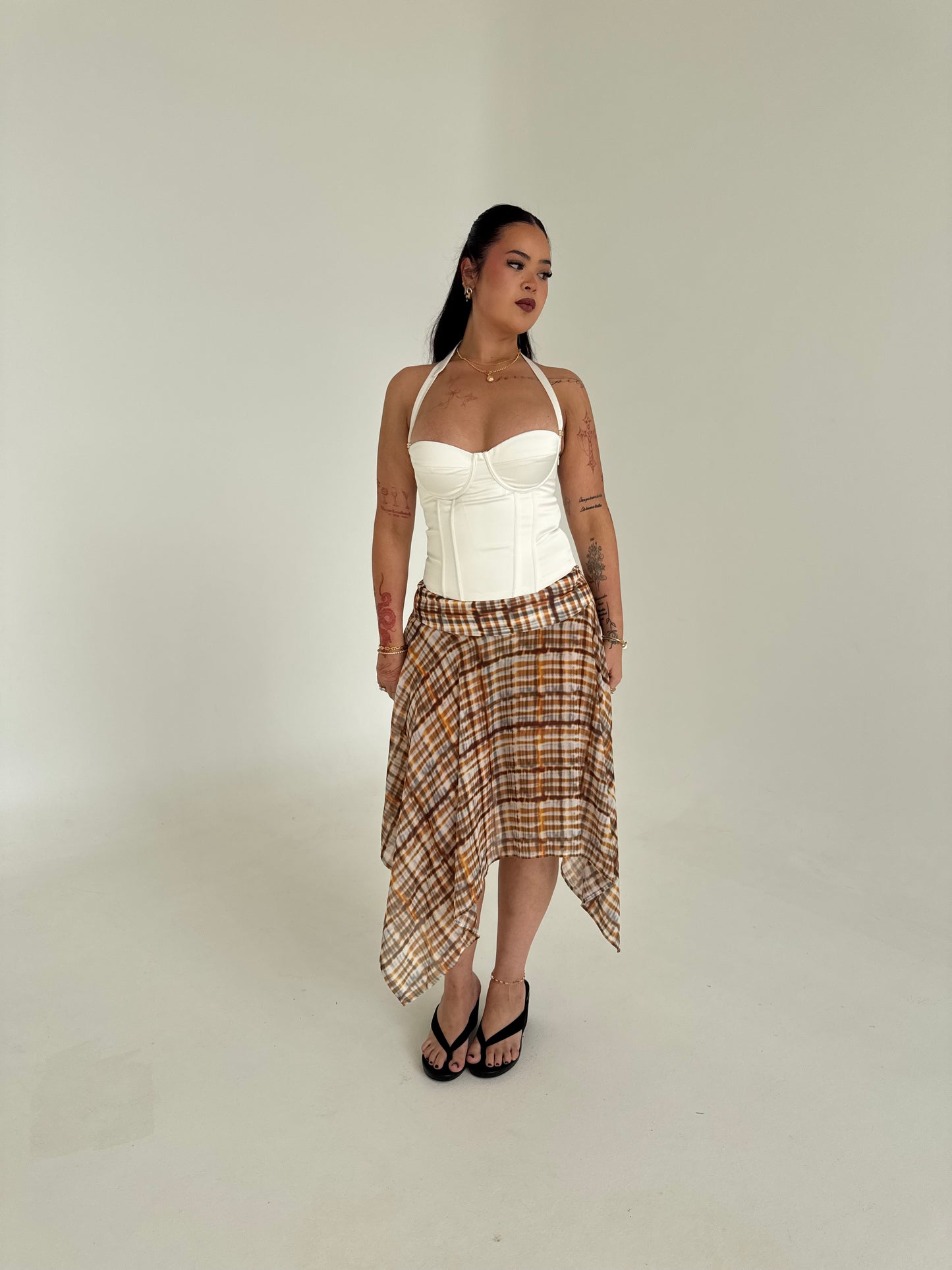 Evermore Halter Bustier - Ivory