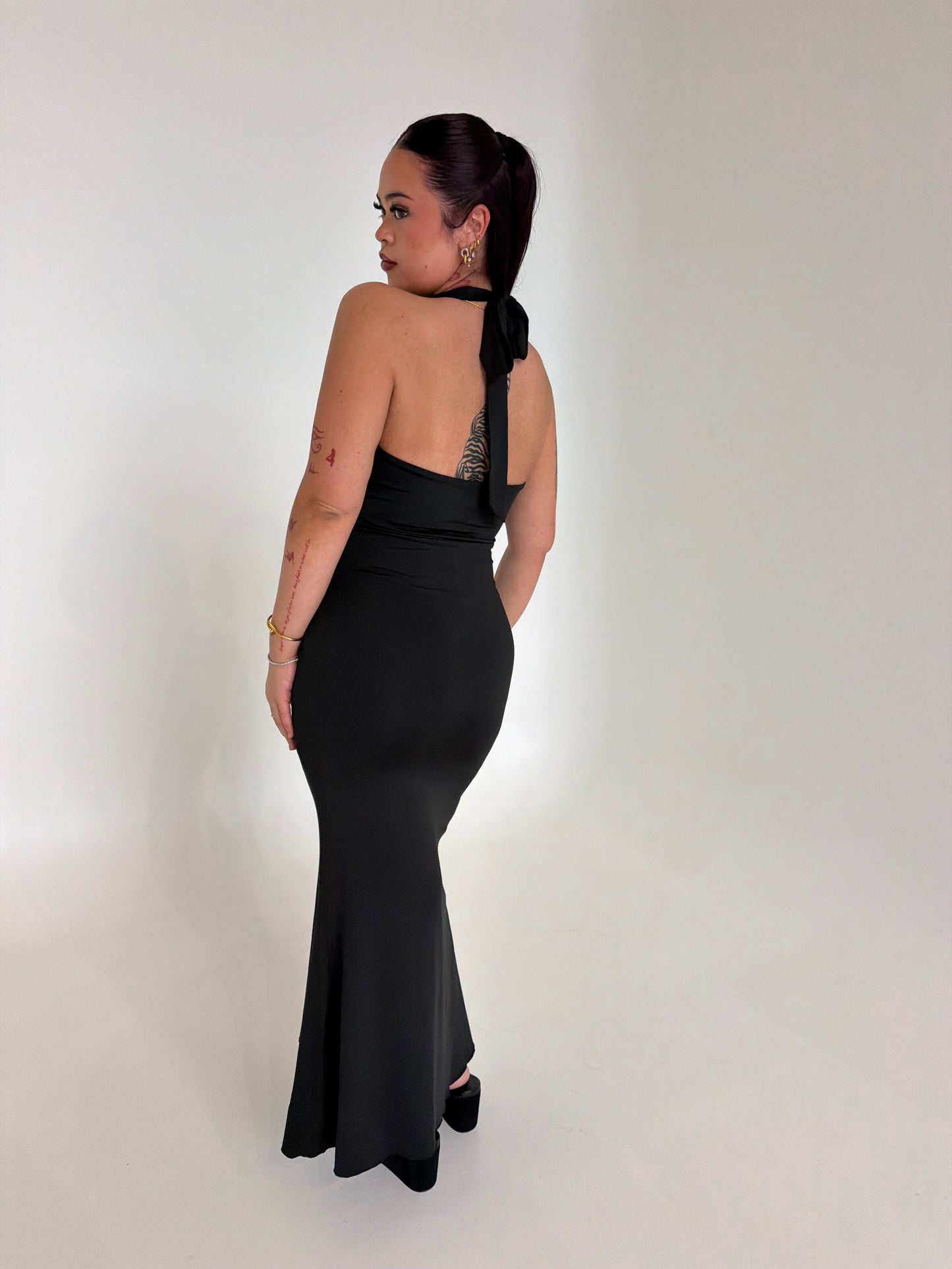 Dusk Maxi Dress - Black