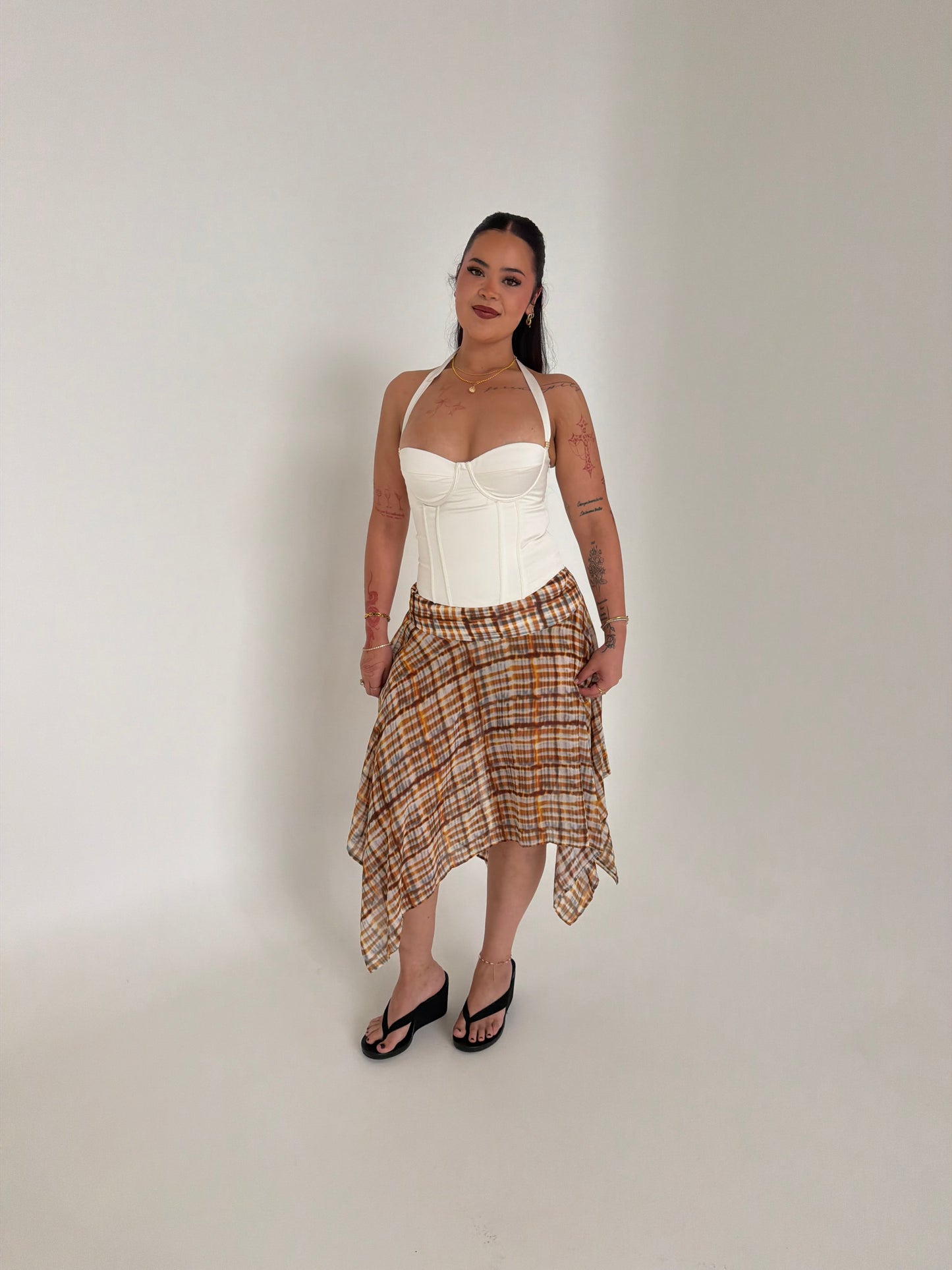 Evermore Halter Bustier - Ivory
