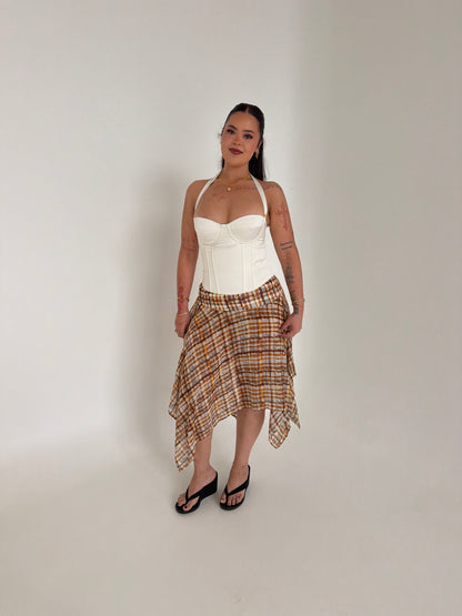 Evermore Halter Bustier - Ivory