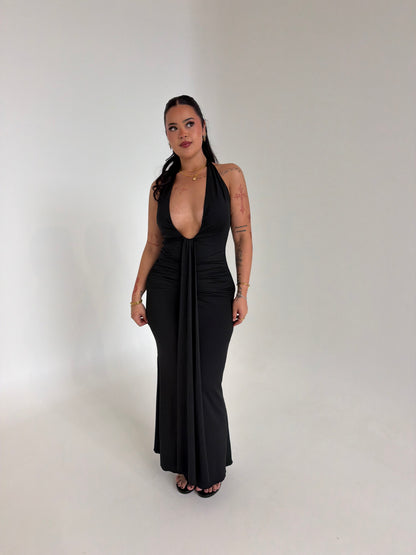 Dusk Maxi Dress - Black
