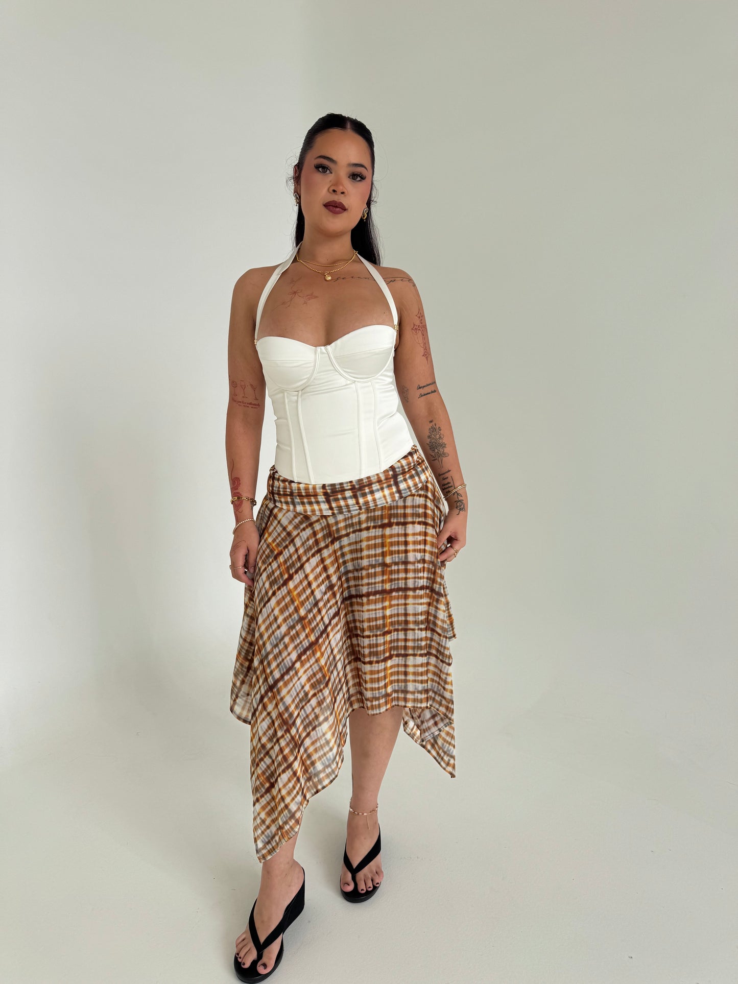Evermore Halter Bustier - Ivory