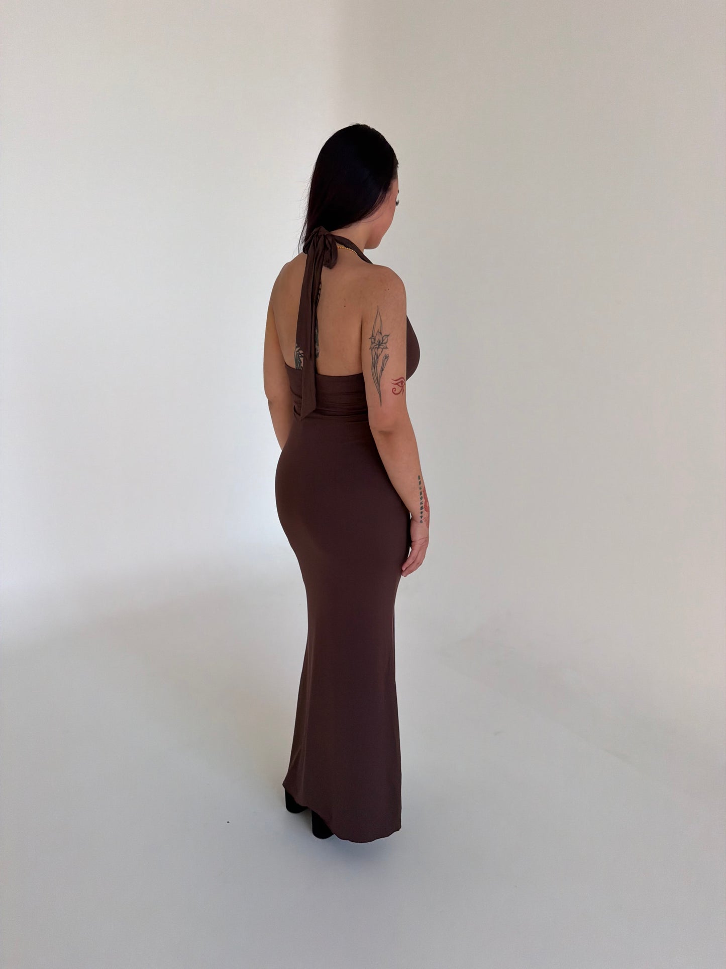 Dusk Maxi Dress - Chocolate