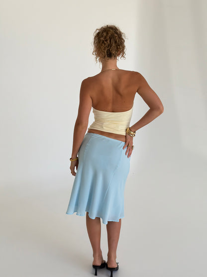 Honey Halter Top - Yellow